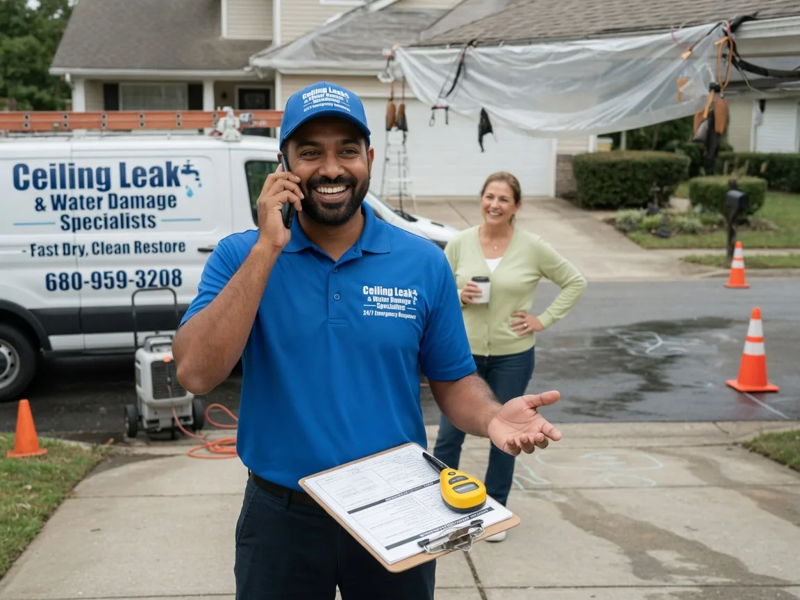 Ceiling Leak Cleanup Mingo, IA FAQs